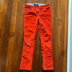 Mini Boden Red/Orange cords